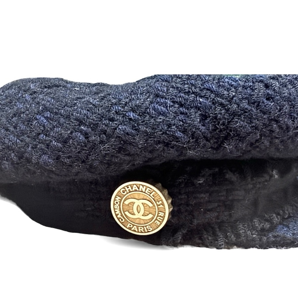 CHANEL Tweed Newsboy Cap - Picture 2 of 5
